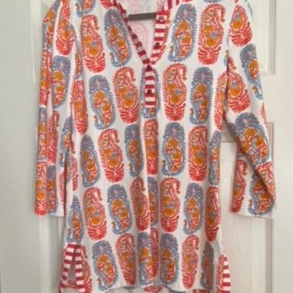 J McLaughlin catalina cloth size small tunic - Picture 1 of 3